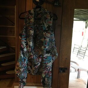 Paisley Patterned Women's Jumpsuit